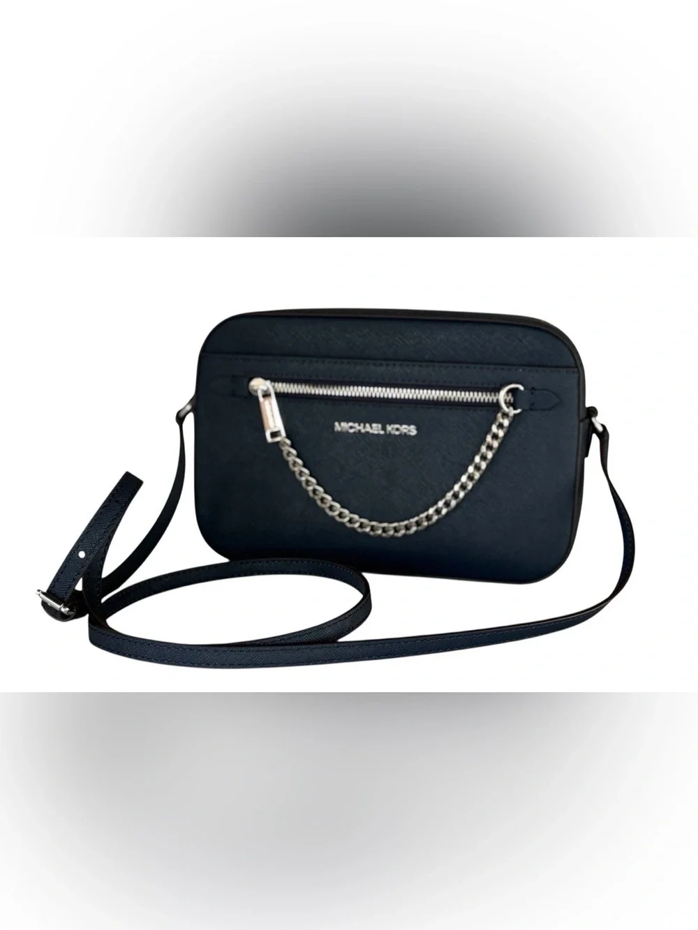 Michael Kors Jet Set Navy Crossbody Bag NWT